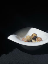 Load image into Gallery viewer, White Wavy Ceramic Bowl
